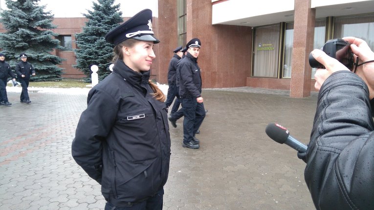 Запуск работы патрульной полиции в Виннице
