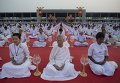 Медитация буддистских монахов
