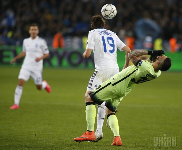 Манчестер Сити обыграл киевское Динамо в первом матче 1/8 финала ЛЧ