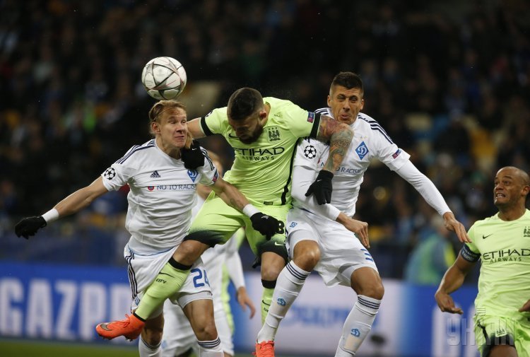 Манчестер Сити обыграл киевское Динамо в первом матче 1/8 финала ЛЧ