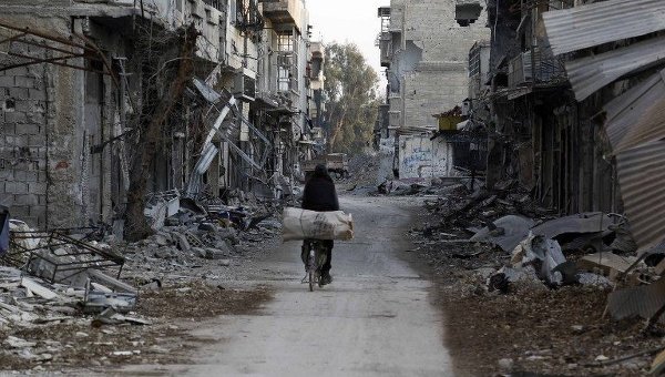 Разрушенный Дамаск