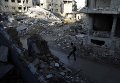 Разрушения в Дамаске