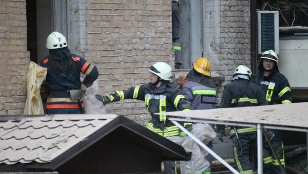 Пожарные в Киеве. Архивное фото