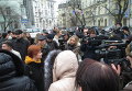 Митинг в Киеве под АП против закона об электронных декларациях