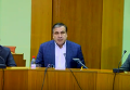 Саакашвили выгнал с совещания представителя СБУ. Видео