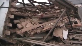 Взрыв в частном доме в Сумской области. Видео
