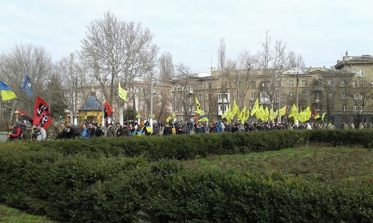 Митинг и марш в Одессе
