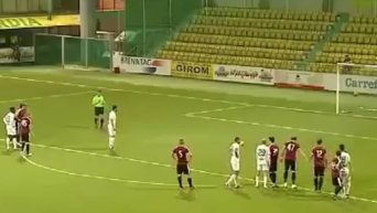 Дебютный гол Милевского в матче за румынскую Конкордию. Видео
