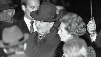 Михаил Горбачев, Маргарет Тэтчер (05.04.1989)