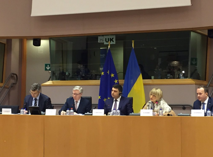 Заключительная сессия украинской недели в Европарламенте