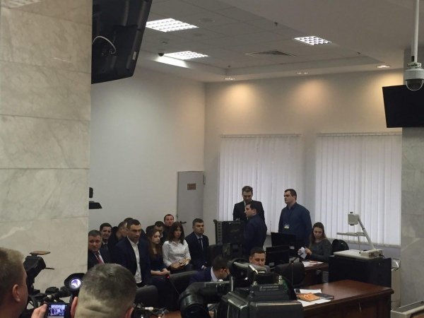 Заседание апелляционного суда по делу Сергея Олейника
