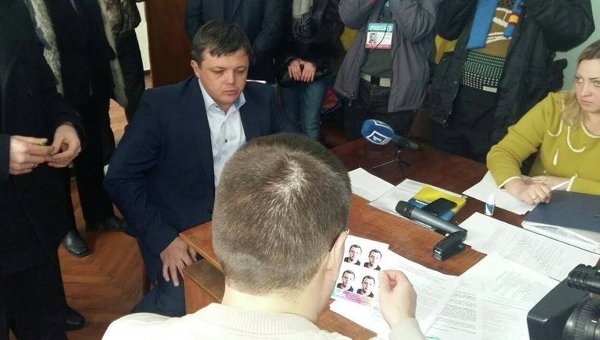 Семен Семенченко - кандидат в мэры Кривого Рога. Архивное фото