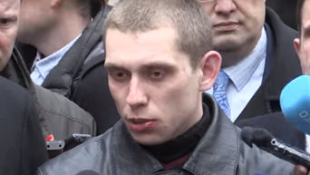 Патрульный Сергей Олейник выпущен под домашний арест