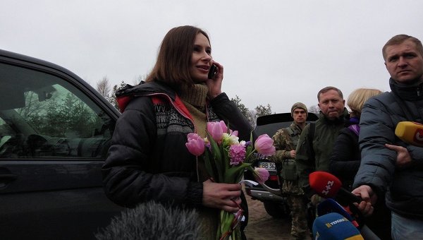 Мария Варфоломеева, освобожденная из плена ЛНР
