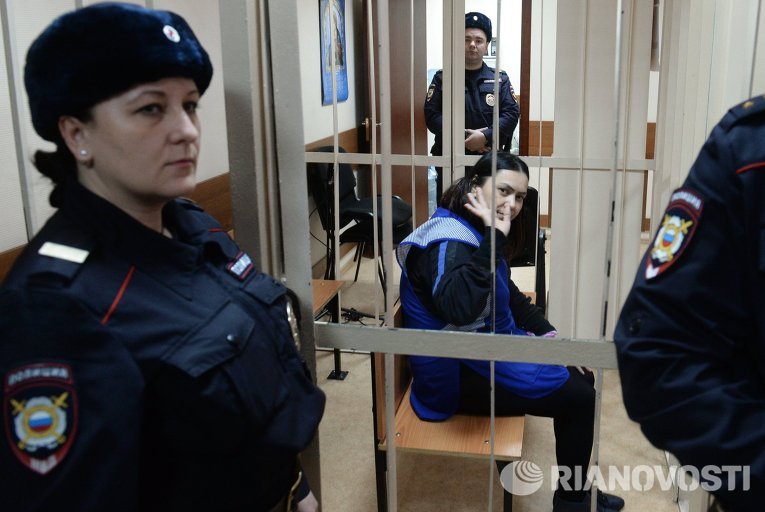 Няня Гюльчехра Бобокулова в суде