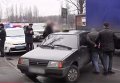Задержание полицией двух чеченцев в Киеве