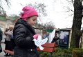 Акция против насилия над женщинами в Одессе