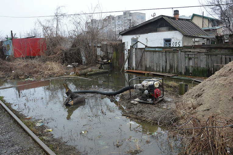 Ликвидация последствий затопления в Днепропетровске