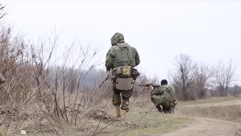 На месте нападения на мобильную группу в Луганской области. Видео