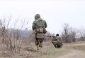 На месте нападения на мобильную группу в Луганской области. Видео