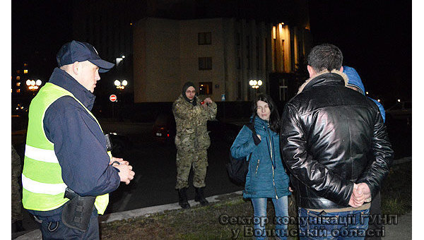 В Луцке активист устроил стрельбу