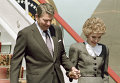 Рональд Рейган с супругой Нэнси Рейган
