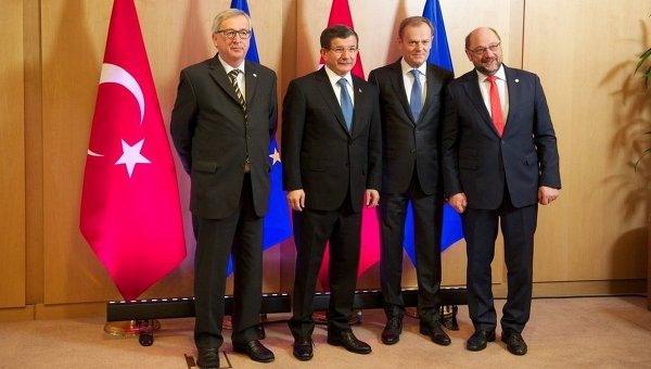 ЕС выделит Турции первую часть из обещанных €3 млрд до конца марта