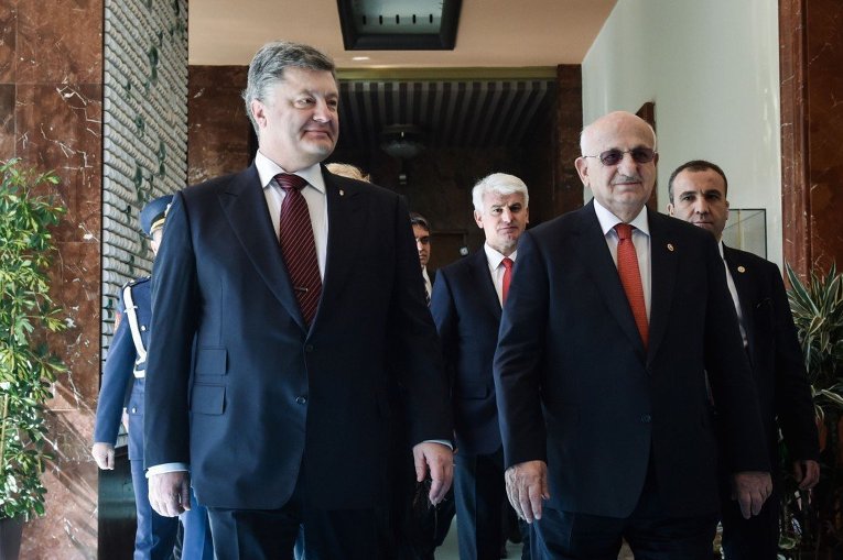 Визит президента Украины Петра Порошенко в Турцию
