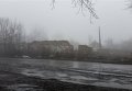 Разрушенный город Дебальцево в зоне АТО