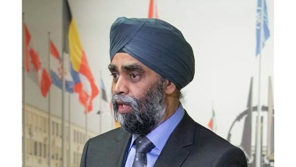 Министр национальной обороны Канады Харджит Саджан