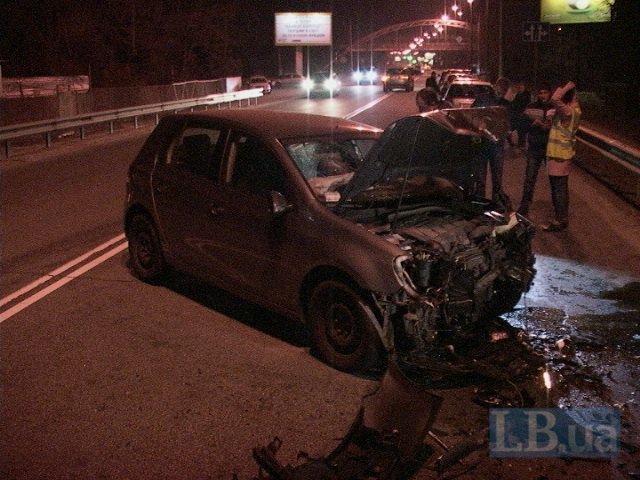 Авария с участием заместителя мэра Киева