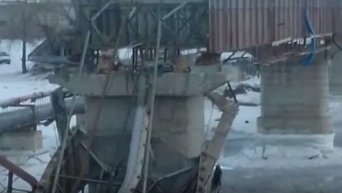 Обрушение моста в Красноярском крае