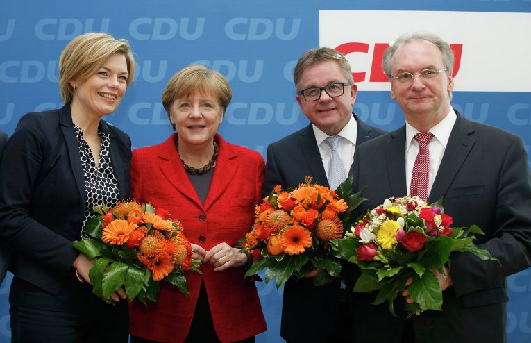 Партия канцлера ФРГ Ангелы Меркель Христианско-демократический союз (ХДС) проиграла в двух федеральных землях из трех в ходе прошедших на выходных региональных выборов