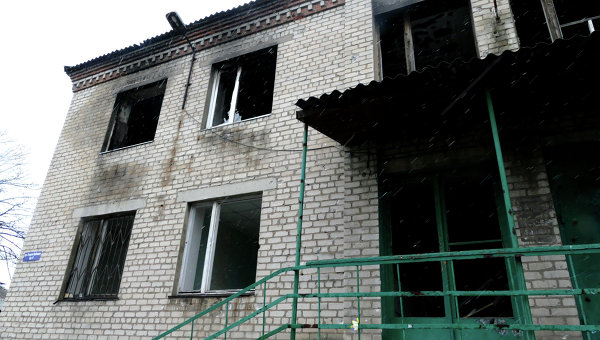 Последствия обстрелов поселка Зайцево в Донецкой области. Архивное фото