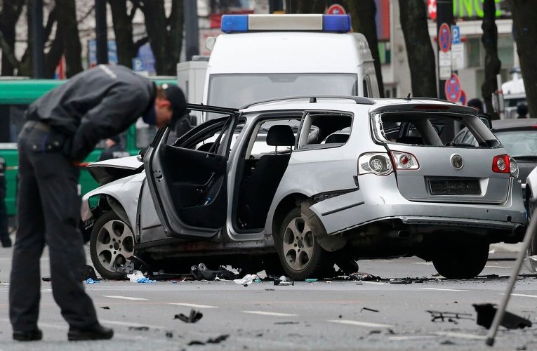 За взрывом автомобиля в Берлине стоит оргпреступность - следствие