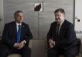 Петр Порошенко и Виктор Орбан