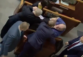 Нападение Черновол на депутата Безбаха в Раде. Видео