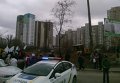 Драка на стройке в Киеве