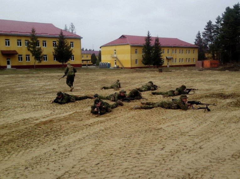 Подготовка подразделения 25 отдельной воздушно-десантной бригады ВДВ