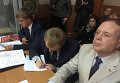 Адвокаты Антона Шевцова на заседании Винницкого городского суда 18 марта 2016 года