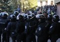 Столкновение с участием полиции во Львове