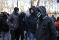 Столкновение с участием полиции во Львове. Архивное фото