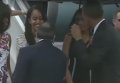Прибытие Барака Обамы на Кубу. Видео