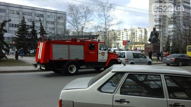 На месте взрыва в Кировограде
