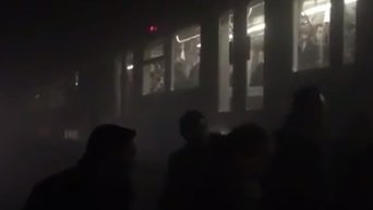 Эвакуация на станции брюссельского метро Мальбек