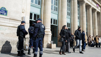Усиление мер безопасности на Северном вокзале в Париже