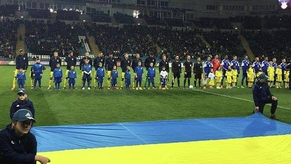 Сборная Украины по футболу обыграла команду Кипра в товарищеском матче