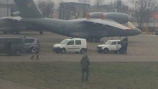 Ситуация в аэропорту Киев