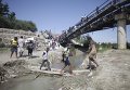 Обрушение моста в Гаити