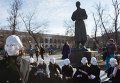 Флешмоб посвященный годовщине рождения Николая Гоголя в Киеве
